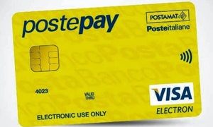 Carta prepagata Postepay standard