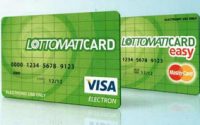 Carta Visa Lottomaticard