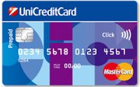 Carta prepagata UniCreditCard Click